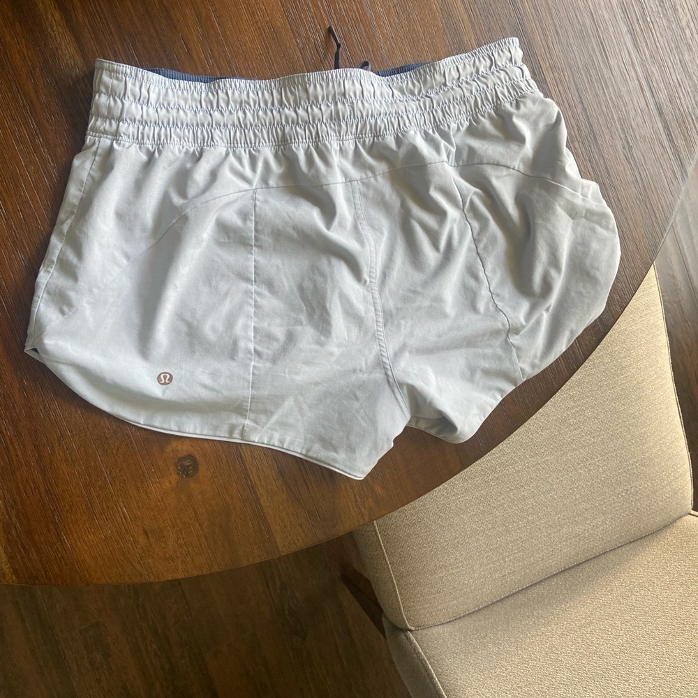 Double sided lululemon shorts 3 inch inseam.